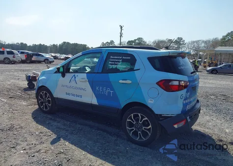 2019 Ford Ecosport Ses z USA, uszkodzony, nr VIN MAJ6S3JL5KC293514